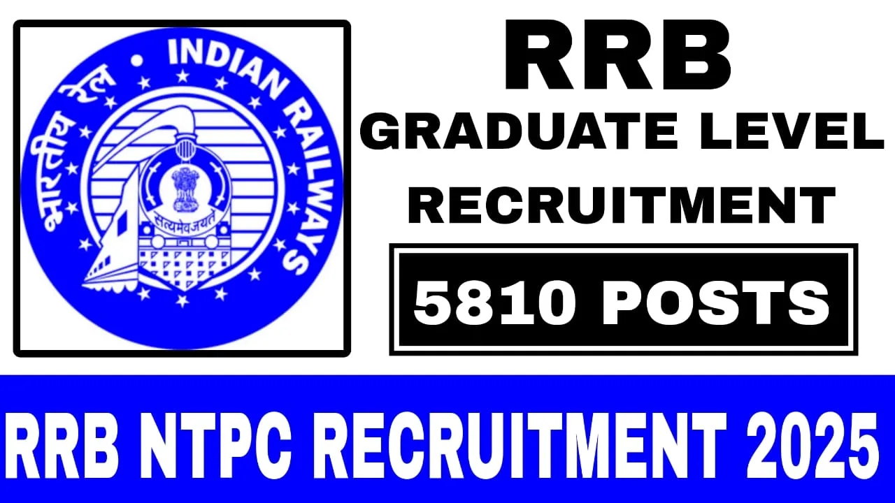 RRB NTPC Graduate Level Recruitment 2025